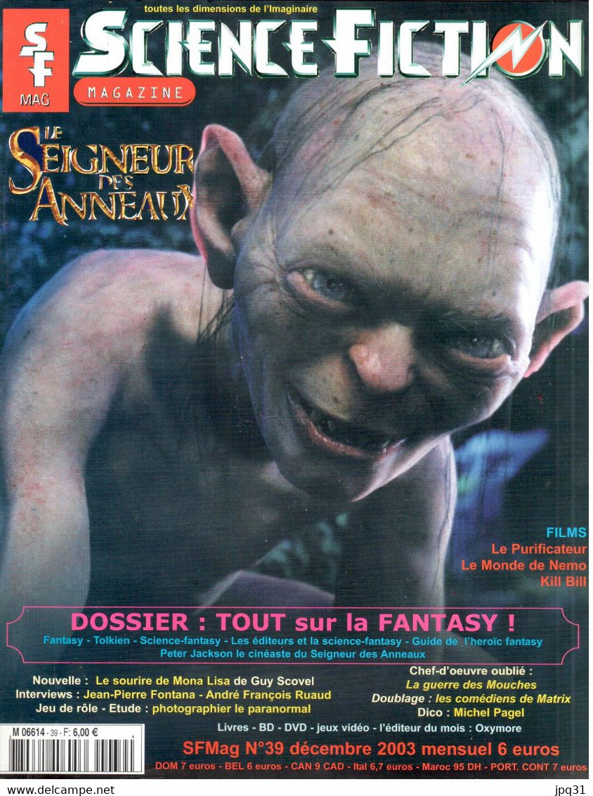 Science-Fiction Magazine No 37 à 39 - 2003 - Altri & Non Classificati