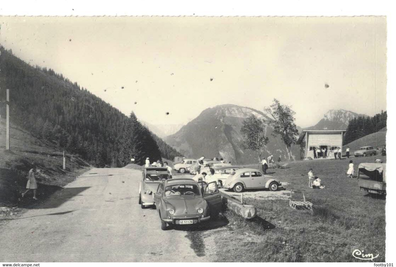 CPSM   (Forma Cpa )   LE BIOT  Le Col Du Corbier  N° 102 - Autres & Non Classés