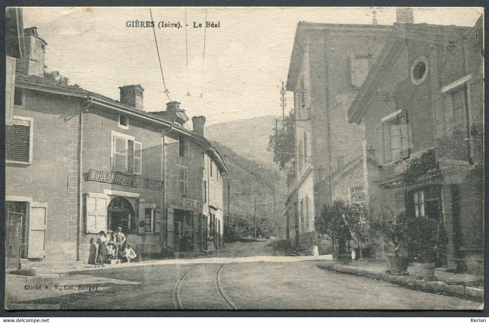 Gières (Isère) - Le Béal - Cliché A. V., Col. Baugey - Voir 2 Scans - Otros & Sin Clasificación
