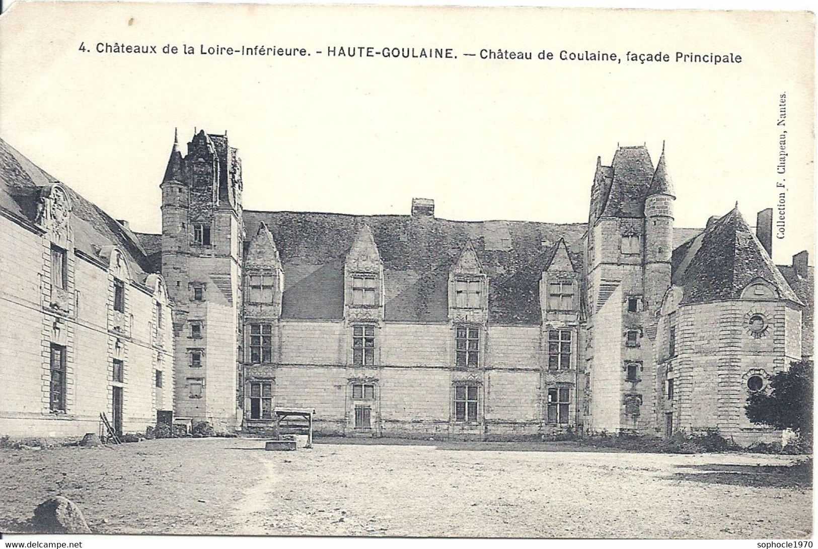 10 - 2020 - BOUL - LOIR E ATLANTIQUE - HAUTE GOULAINE - Château De Goulaine Facade Principale - Haute-Goulaine