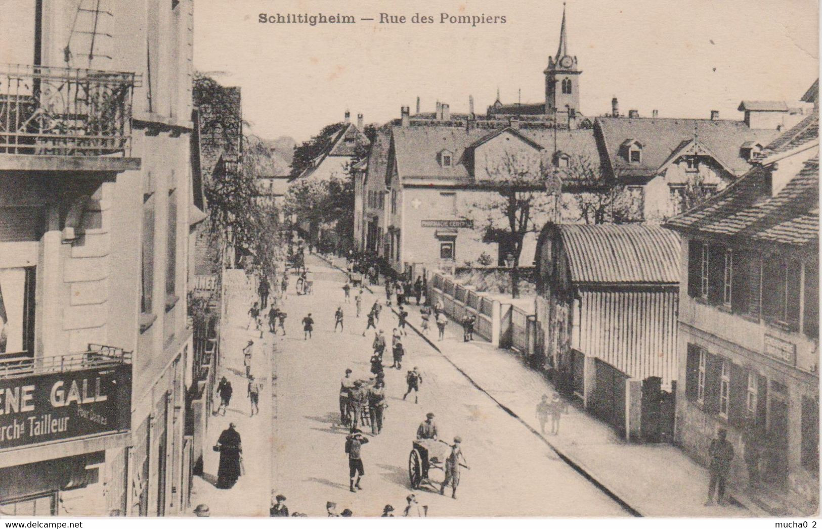 67 - SCHILTIGHEIM - RUE DES POMPIERS - Schiltigheim