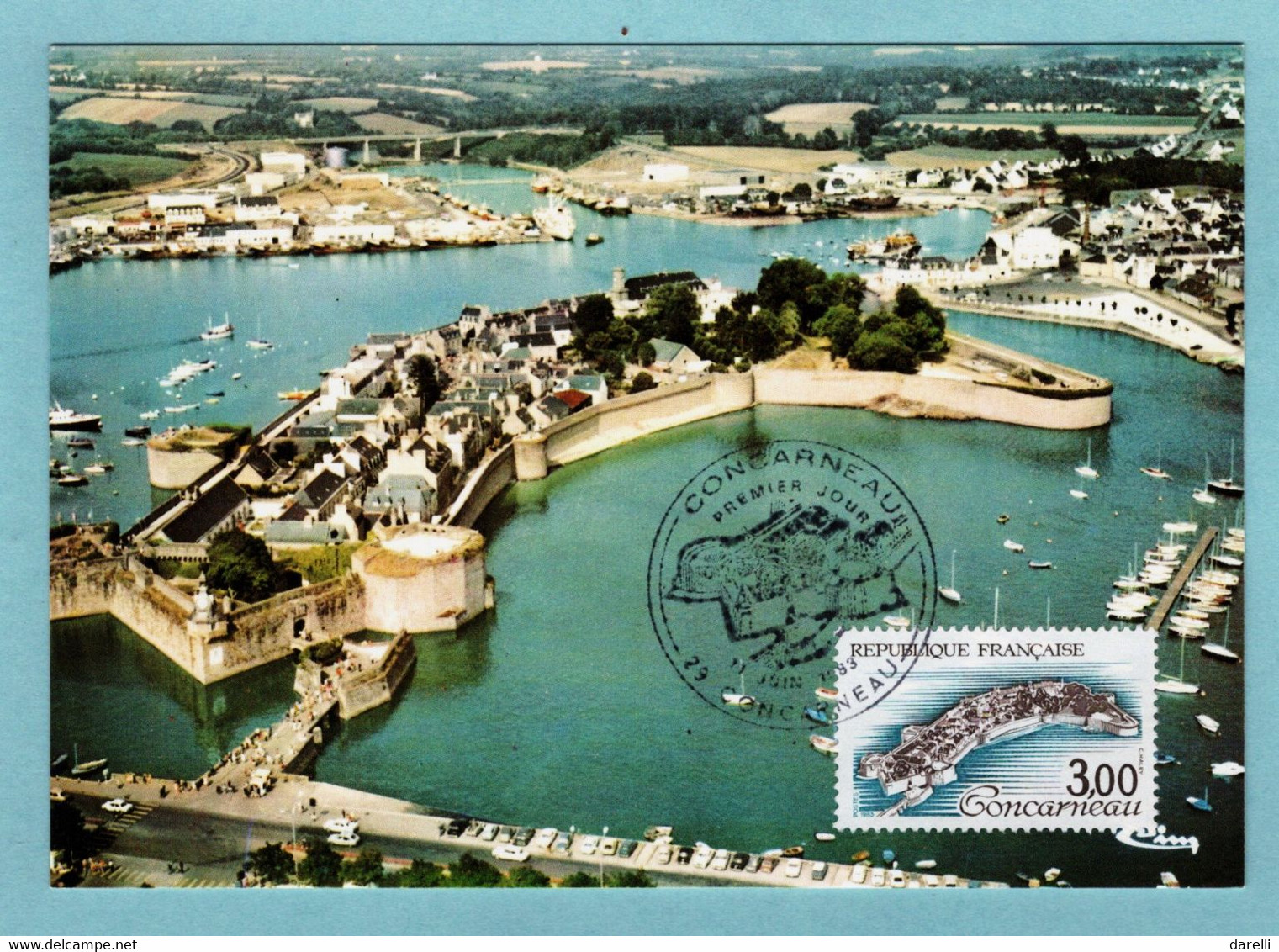 Carte Maximum 1983 - Concarneau - YT 2254 - 29 Concarneau - 1980-1989