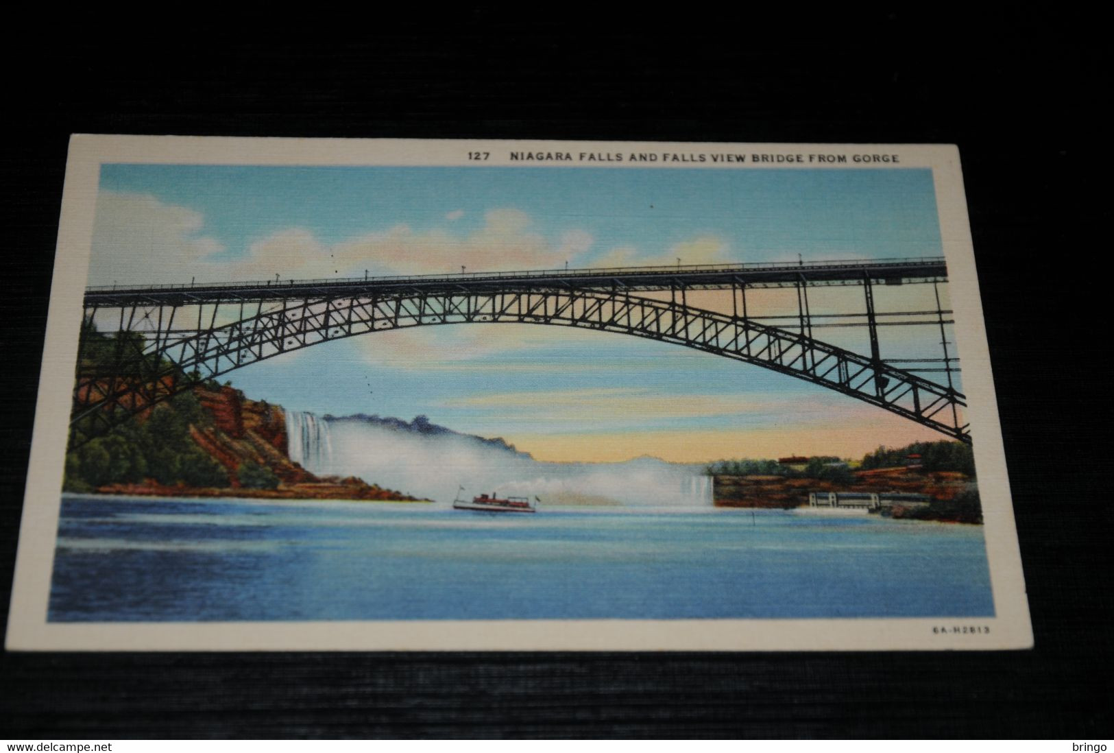 18321-                      NIAGARA FALLS AND FALLS VIEW BRIDGE FROM GORGE - Victoria