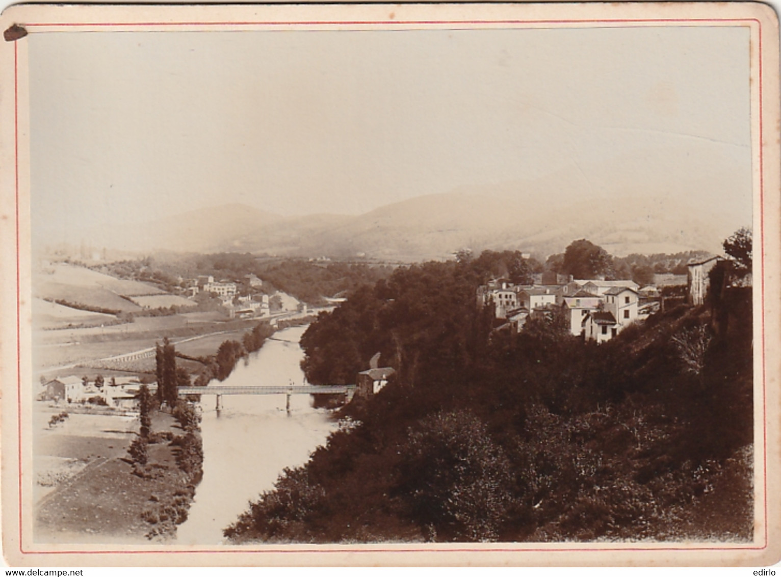 1892/95  ****  HAUTES PYRENEES ****    CAMBO  La Nive Et Le Pont - Lieux