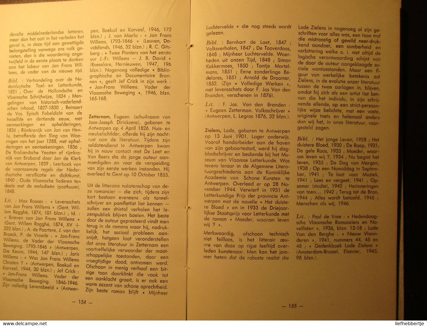 Vlaams letterkundig Lexicon - 1951 - door Louis Sourie - letterkunde - auteurs