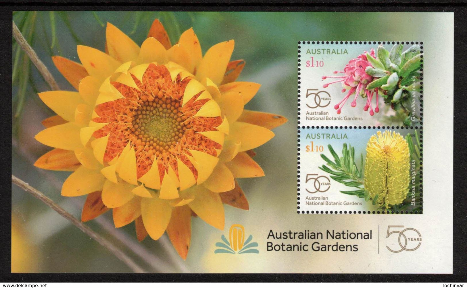 AUSTRALIA, 2020 BOTANIC GARDENS MINISHEET MNH - Ungebraucht