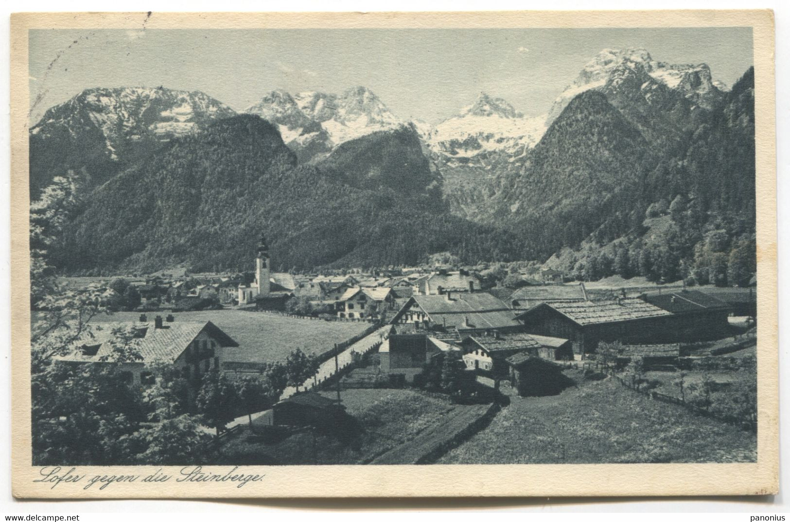 LOFER - AUSTRIA, Year 1927 - Lofer