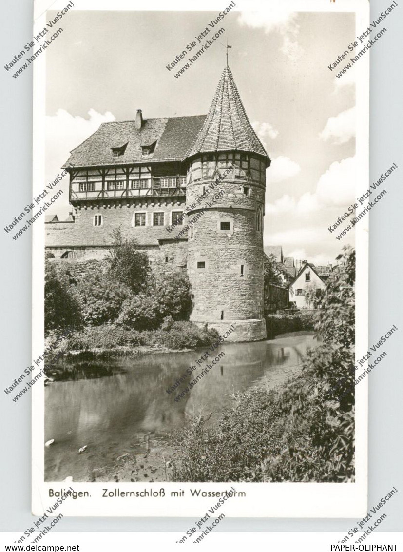 7460 BALINGEN, Zollernschloß Mit Wasserturm, / Water Tower / Chateau D'eau - Balingen
