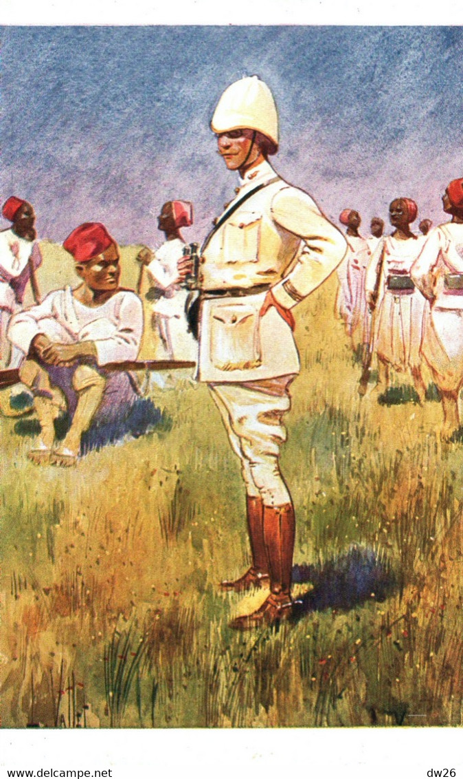 Illustration L. Vallet - Lieutenant-Colonel De L'Armée Coloniale Henri Moll, Alsacien Né à Saulx 1871-1910 - Personnages