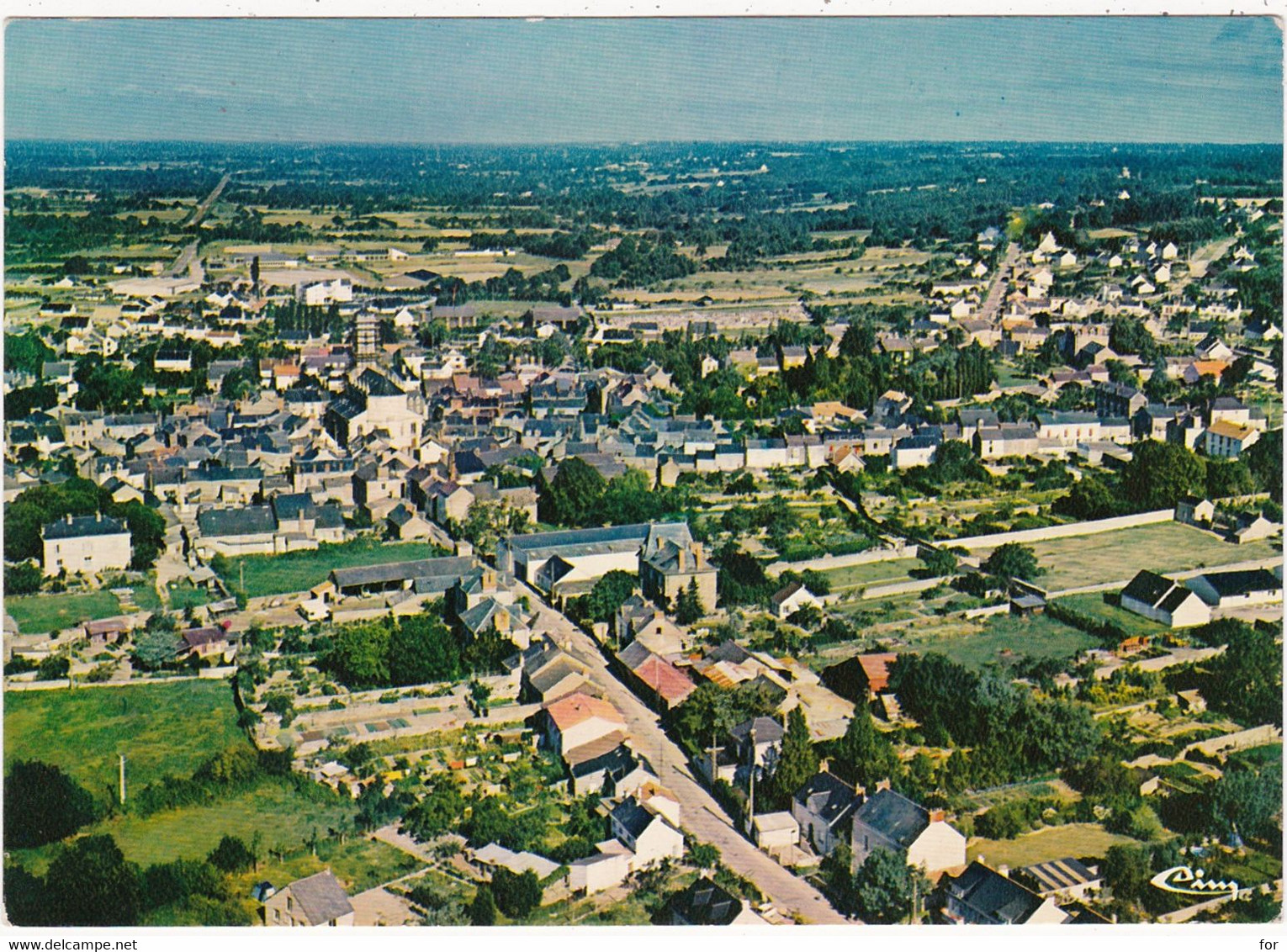 Loire Atlantique : SAINT ETIENNE De MONTLUC : Vue Aérienne : Générale  : - C.p.s.m. -  Grand Format - Saint Etienne De Montluc