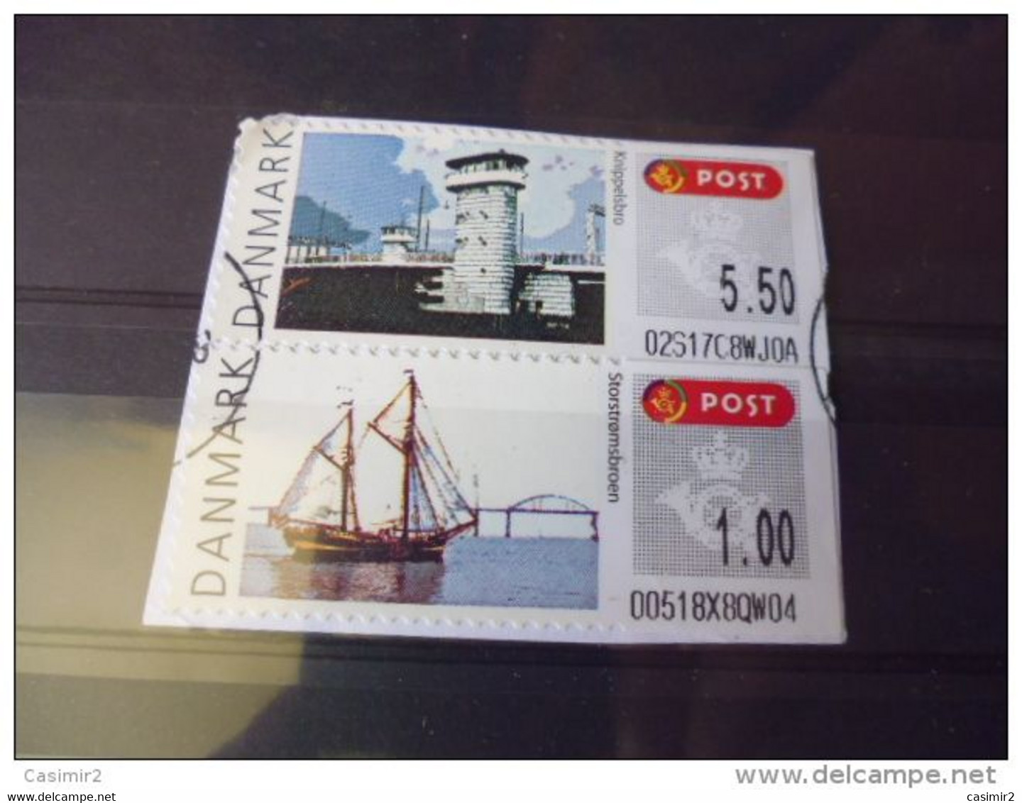 DANEMARK TIMBRE OU SERIE YVERT N° -------- - Timbres De Distributeurs [ATM]