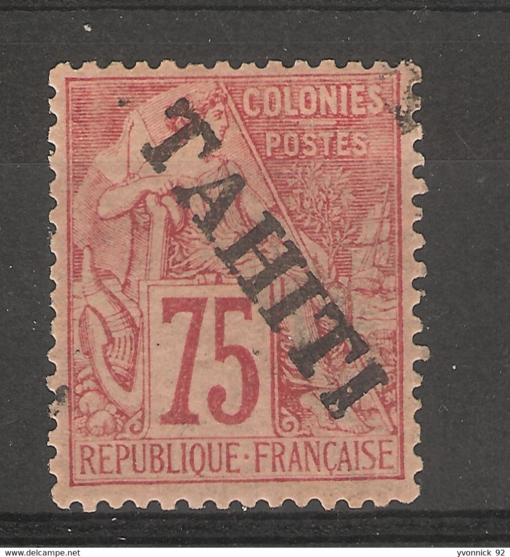 Tahiti _ (1893 )1 75c Rose -  N°17 - Altri & Non Classificati