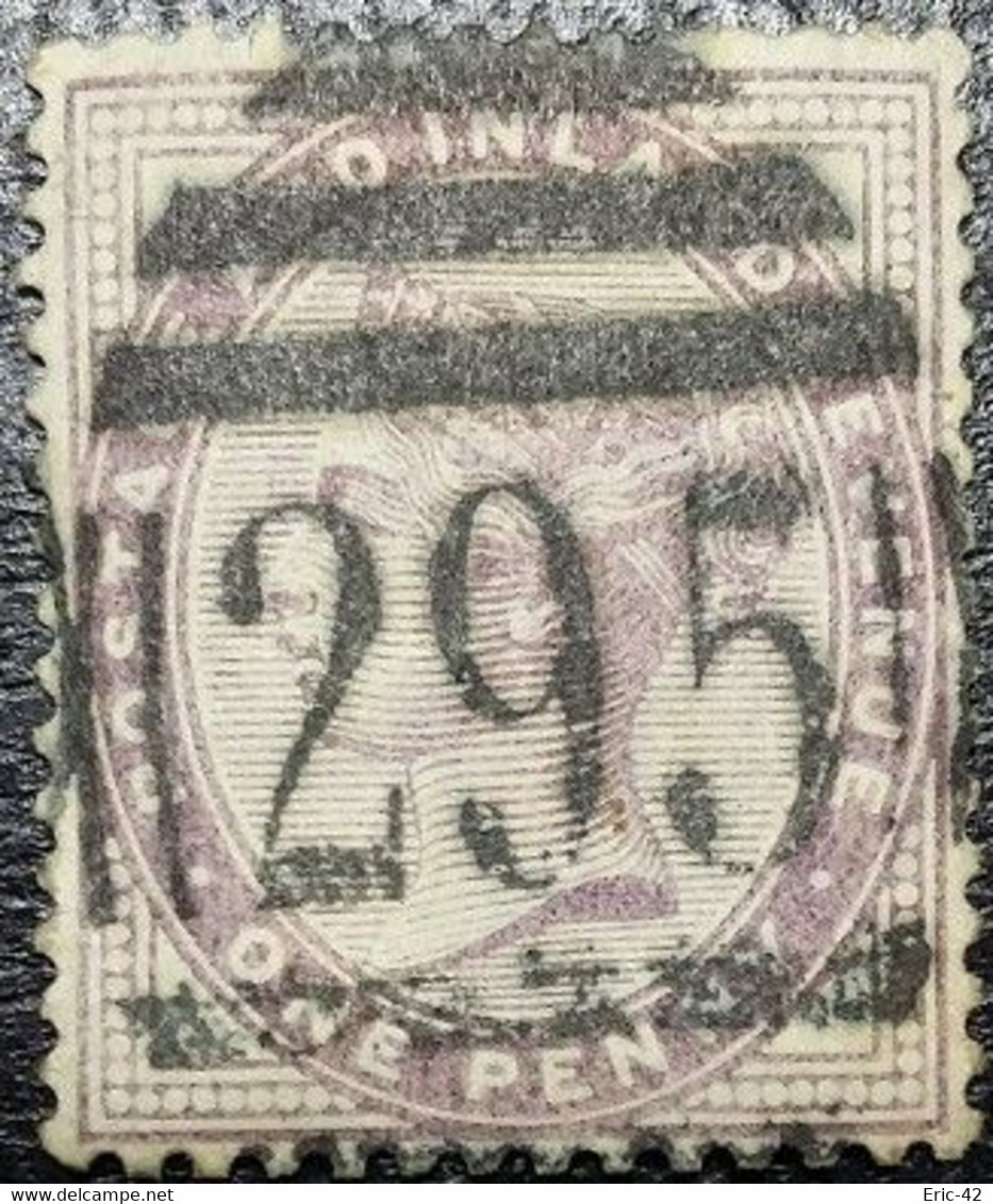 Grande-Bretagne YT N°73 Reine Victoria Oblitéré N°295 - Zonder Classificatie