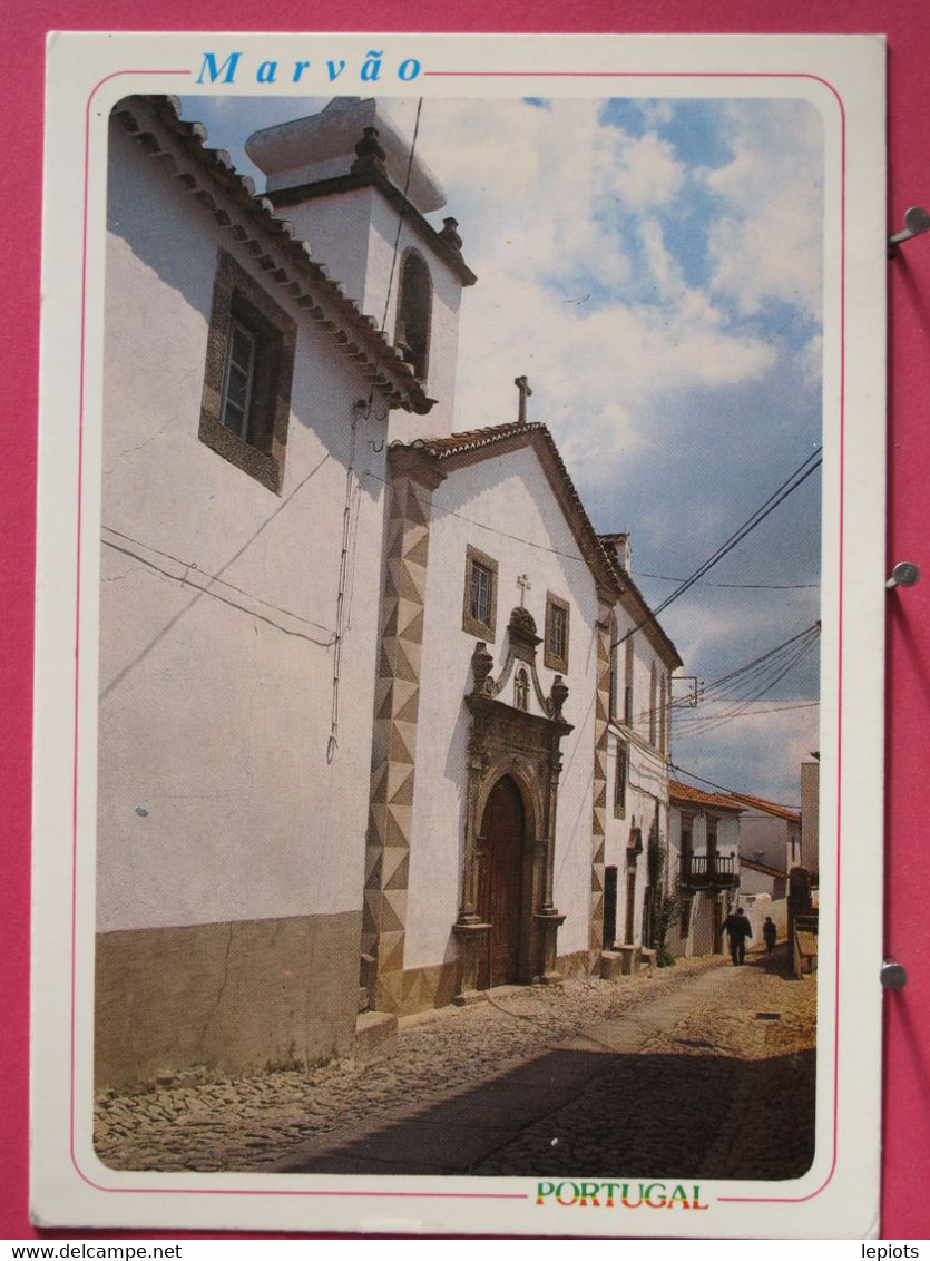 Visuel Très Peu Courant - Portugal - Marvão - Igreja Do Espiritu Santo - Joli Timbre - Excellent état - Recto-verso - Portalegre