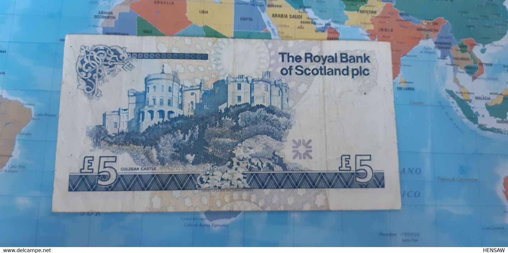 SCOTLAND 5 POUNDS 1997 P352b USED - 5 Pounds