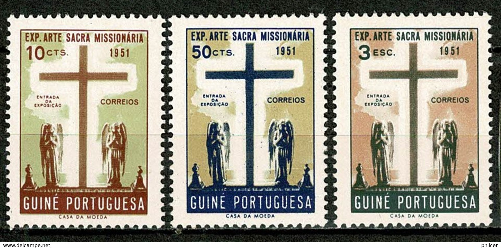 Guiné, 1953, # 267/9, MH - Guinea Portoghese