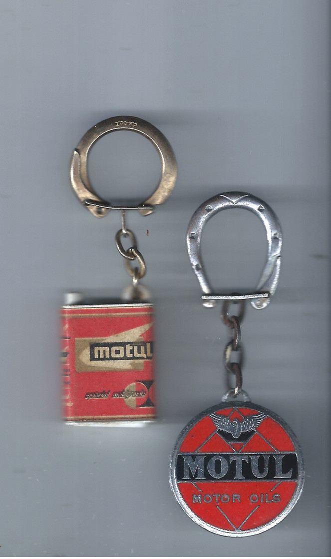 Porte Cle  - Lot Huiles Motul -  Port 2€50  Rare 1 Decat - Key-rings