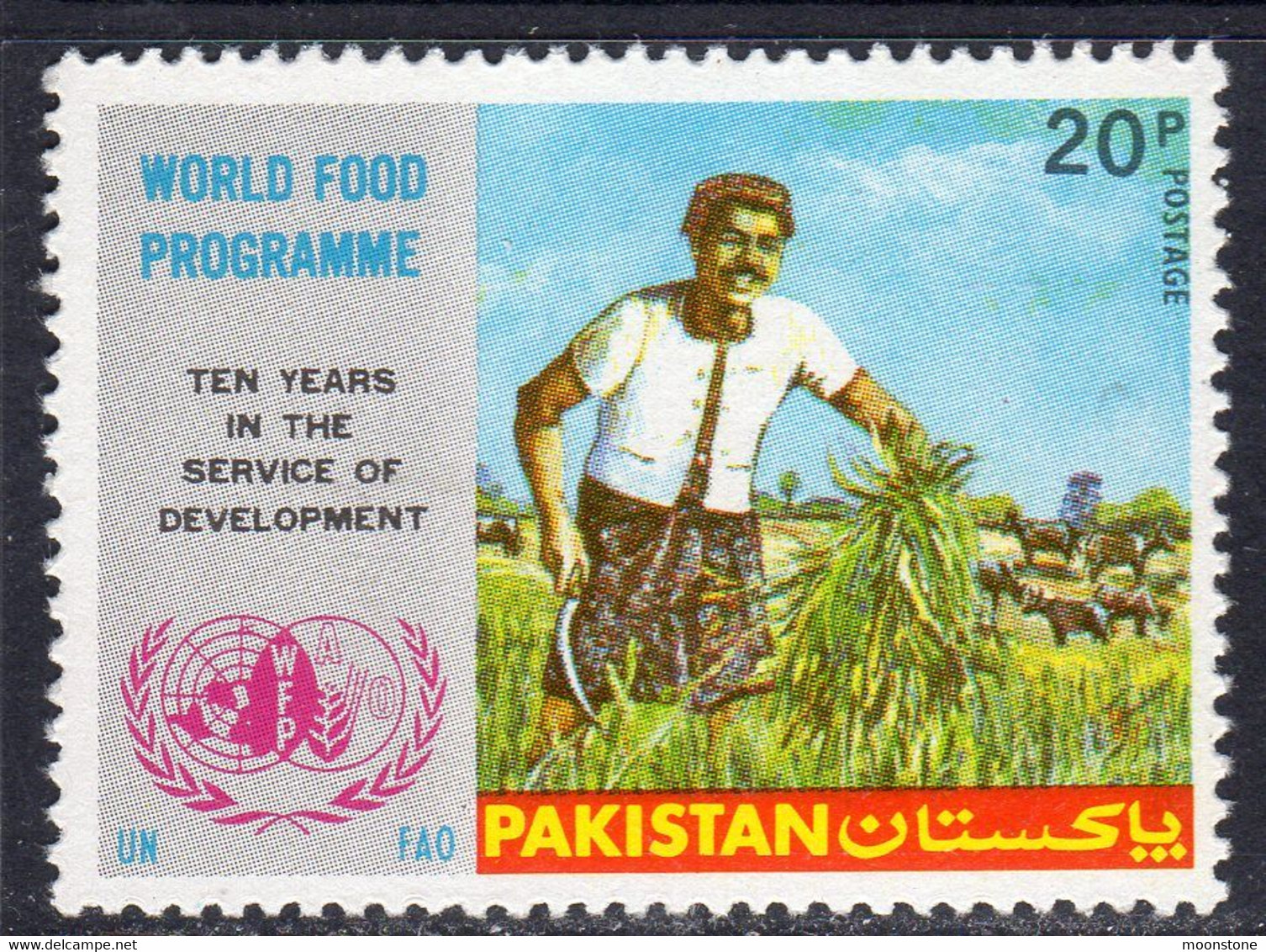 Pakistan 1973 10th Anniversary Of World Food Programme, MNH, SG 358 (E) - Pakistan