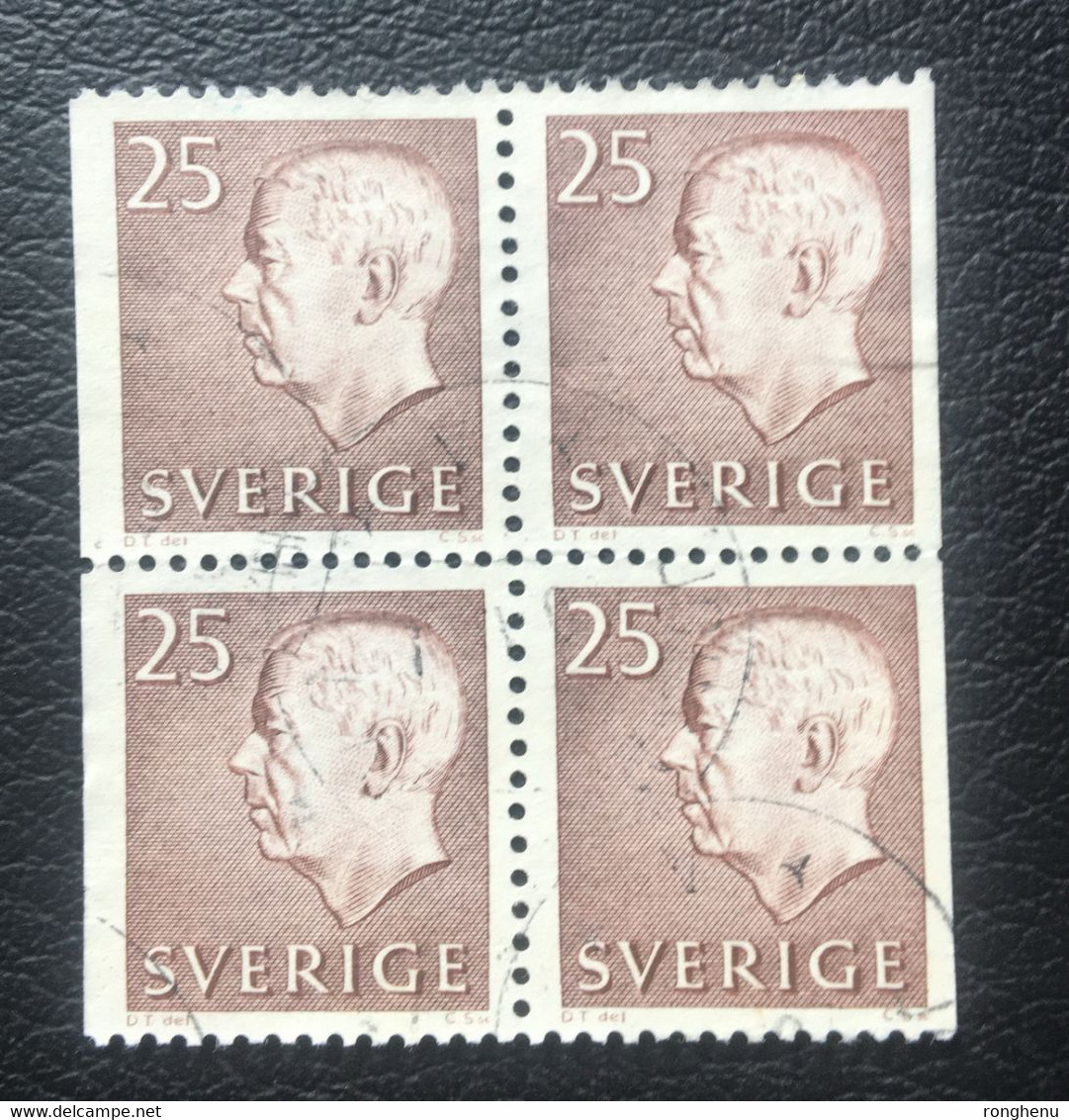 Sweden/Sverige 25 Ore 1961 King Gustaf VI Adolf Of Sweden - Andere & Zonder Classificatie