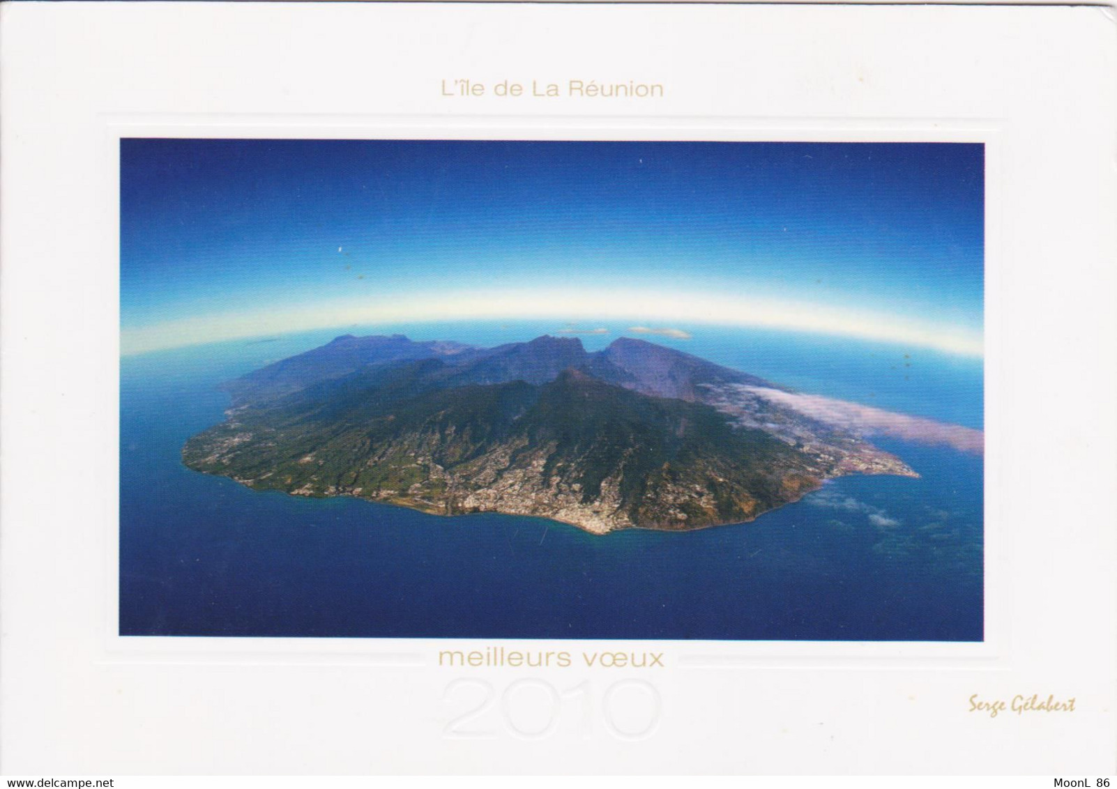 974 - ILE DE LA REUNION - MEILLEURS VOEUX 2010 - SERGE GELABERT - Autres & Non Classés