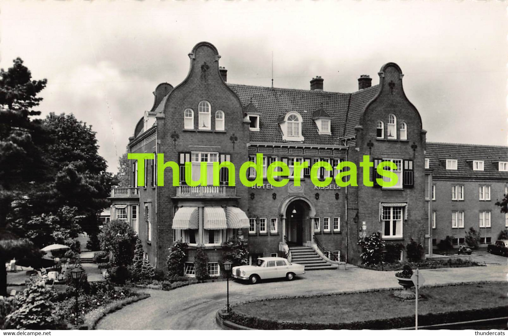 CPA HOTEL CAFE RESTAURANT KISSELS ROERMOND HOLLAND MERCEDES - Roermond