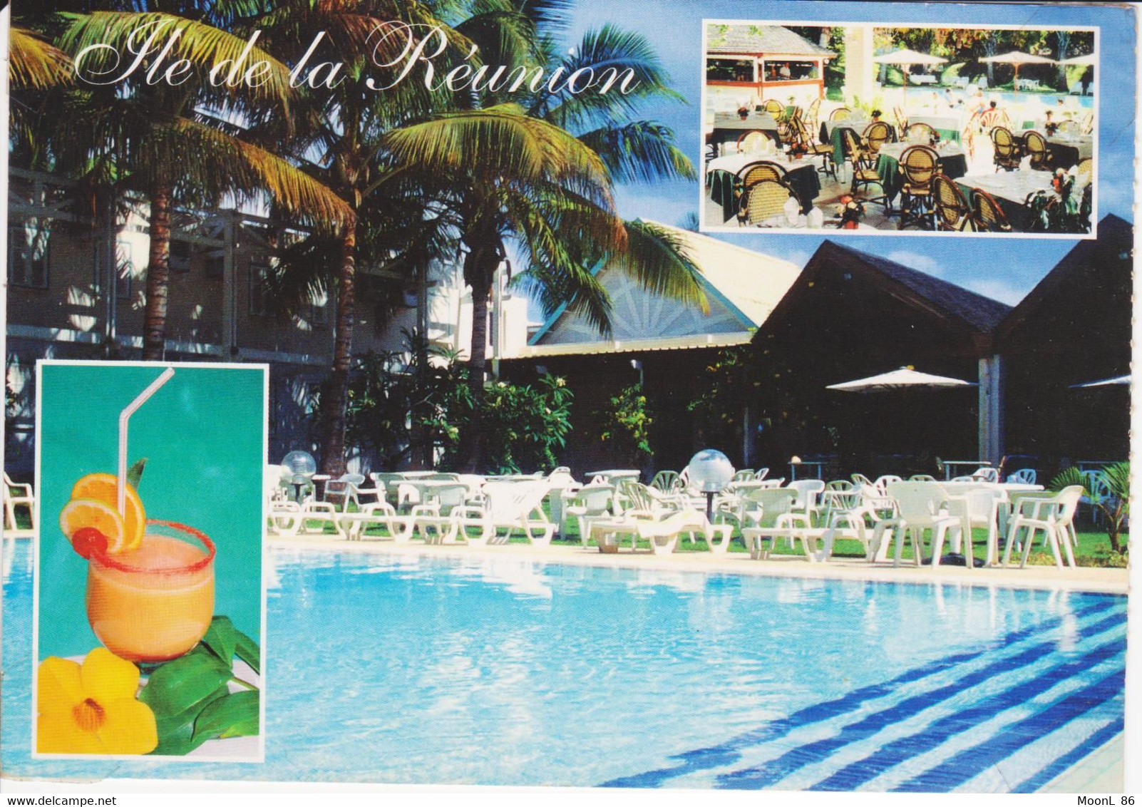 974 - ILE DE LA REUNION -  HOTEL ALAMANDA - AVENUE BOURBON  ST GILLES LES BAINS - Autres & Non Classés