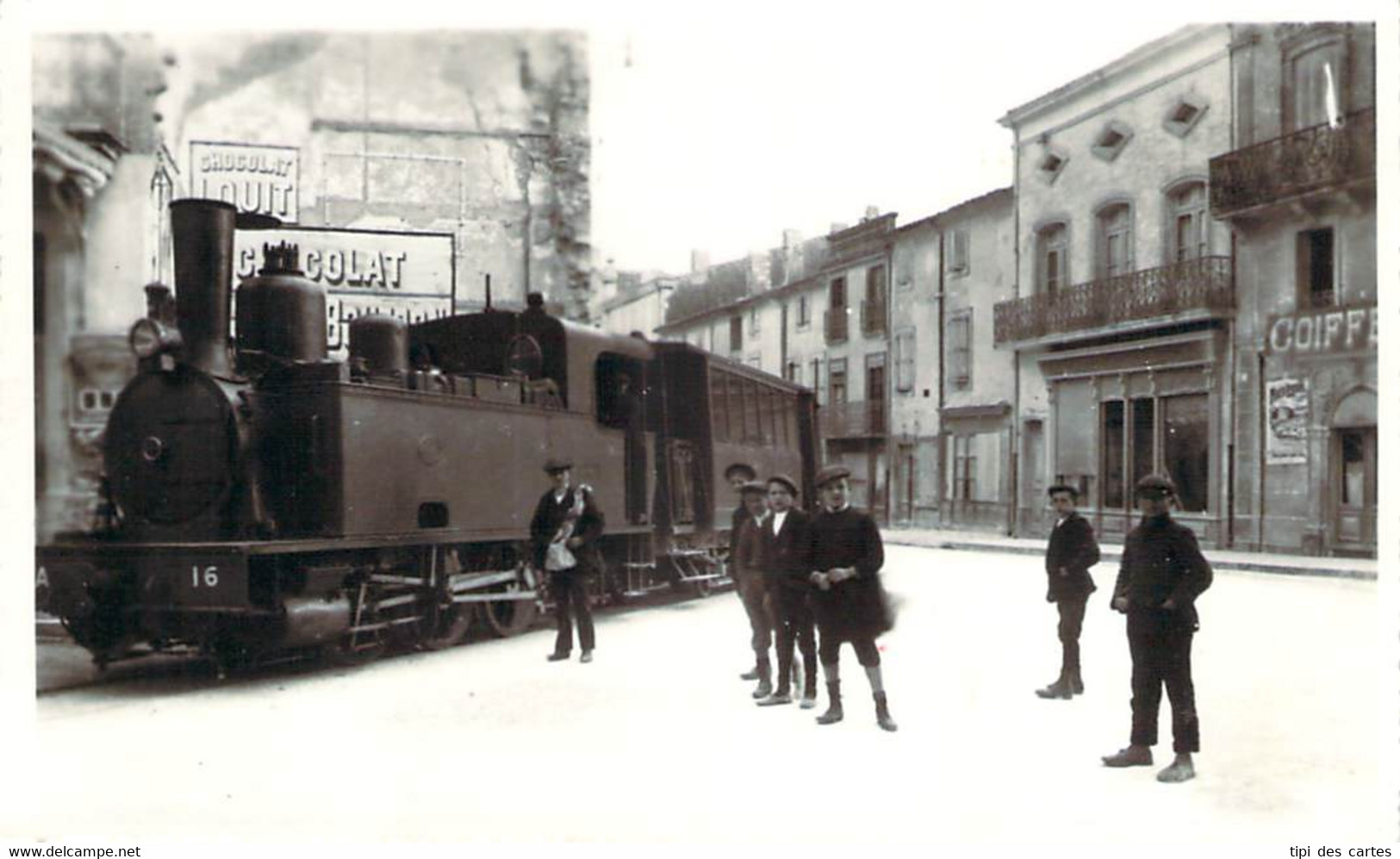 11 - Sigean - Tramway à Vapeur, Locomotive N°16 Des Tramways De L'Aude Passant à Sigean, Qualité Photo, Pas Une Carte - Sigean