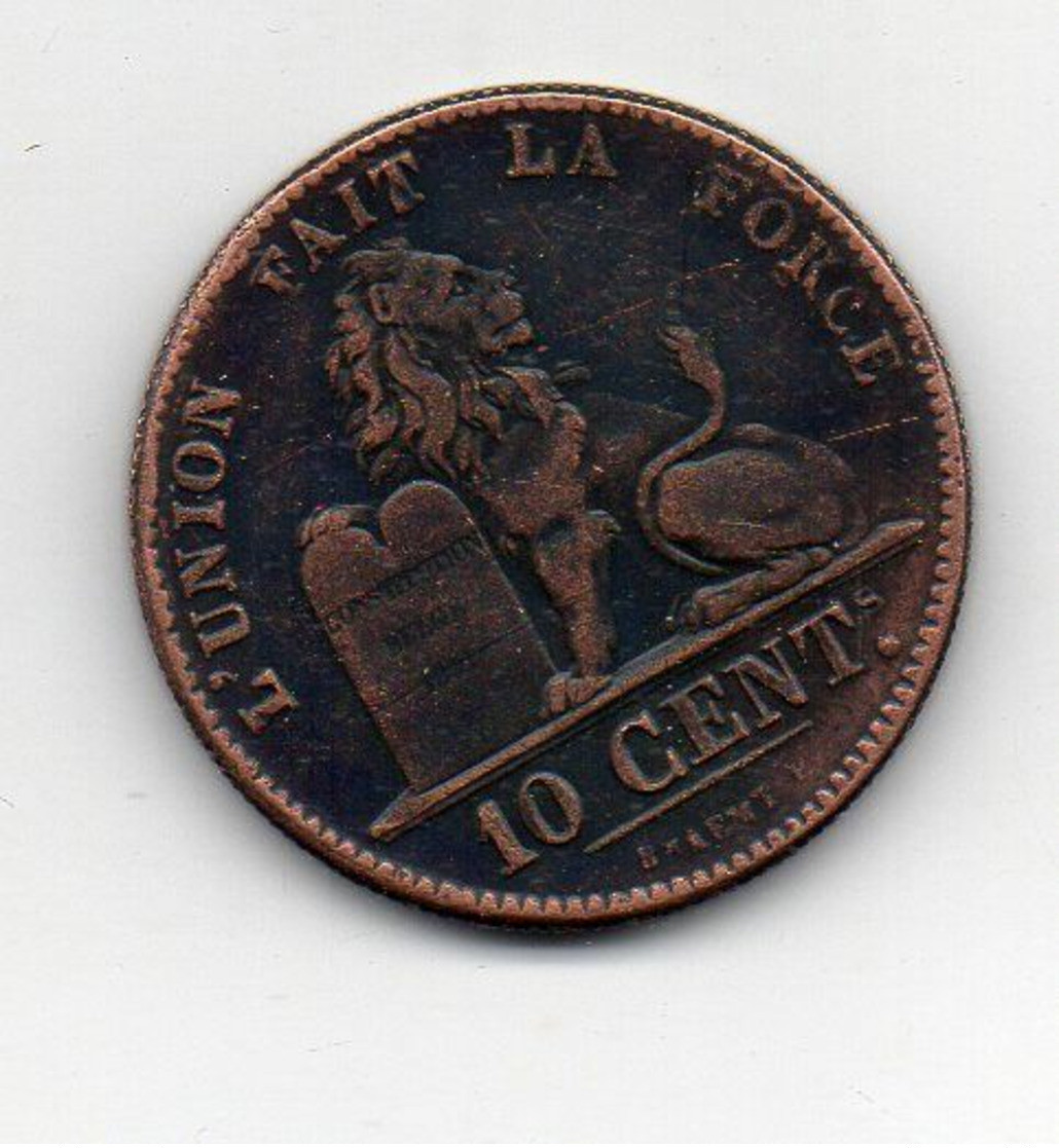 BELGIQUE : 10 Cts 1847 - Non Classificati