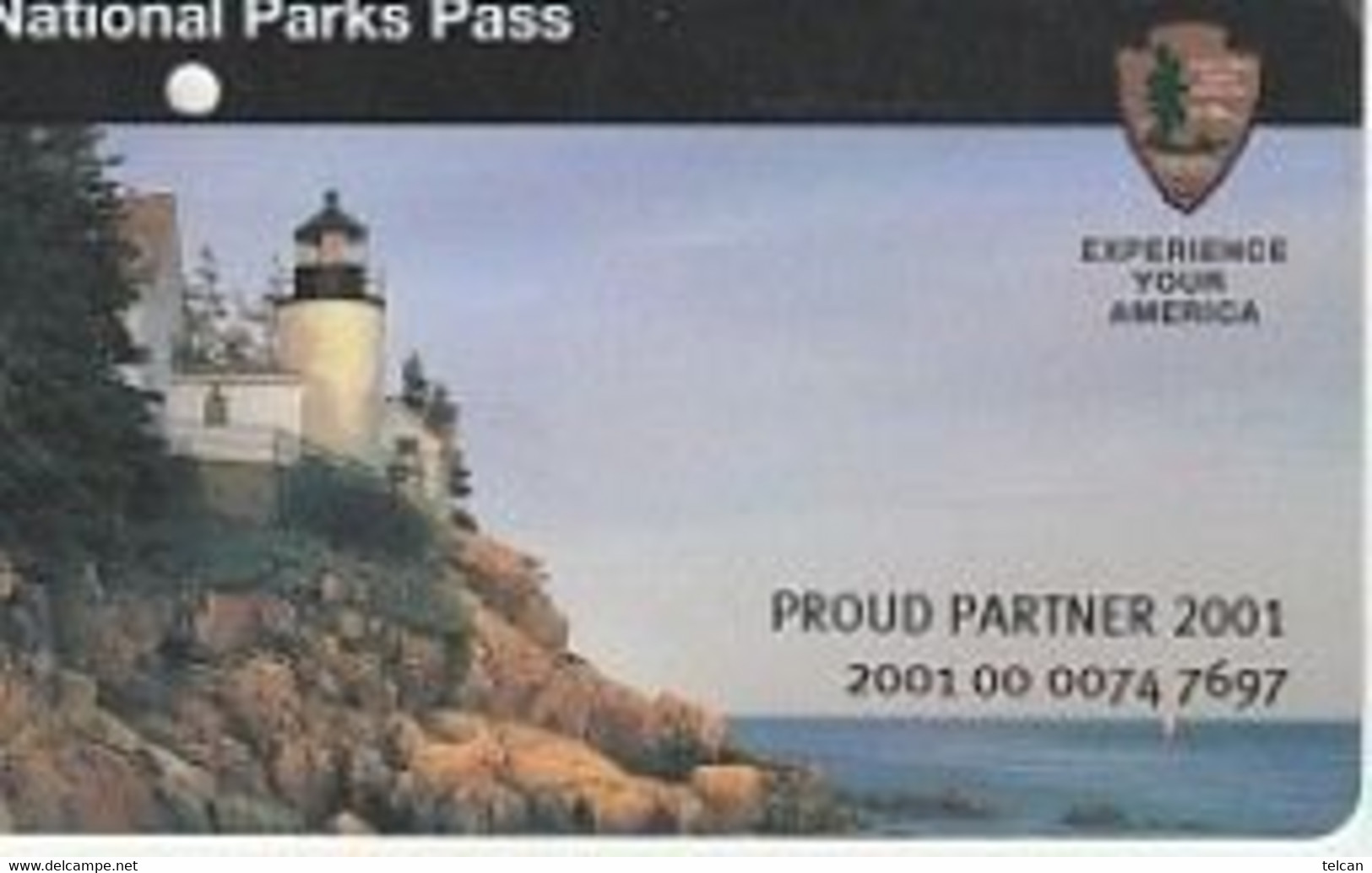 CANADA  Ligthouse  National Parks Pass 2001 - Phares