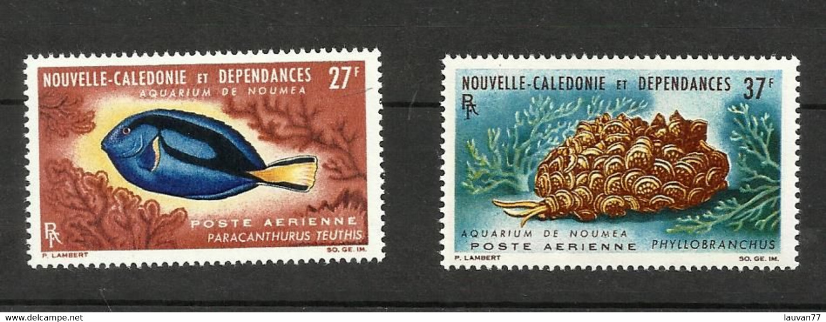 Nouvelle-Calédonie POSTE AERIENNE N°77, 78 Neufs** Cote 21.25 Euros - Unclassified