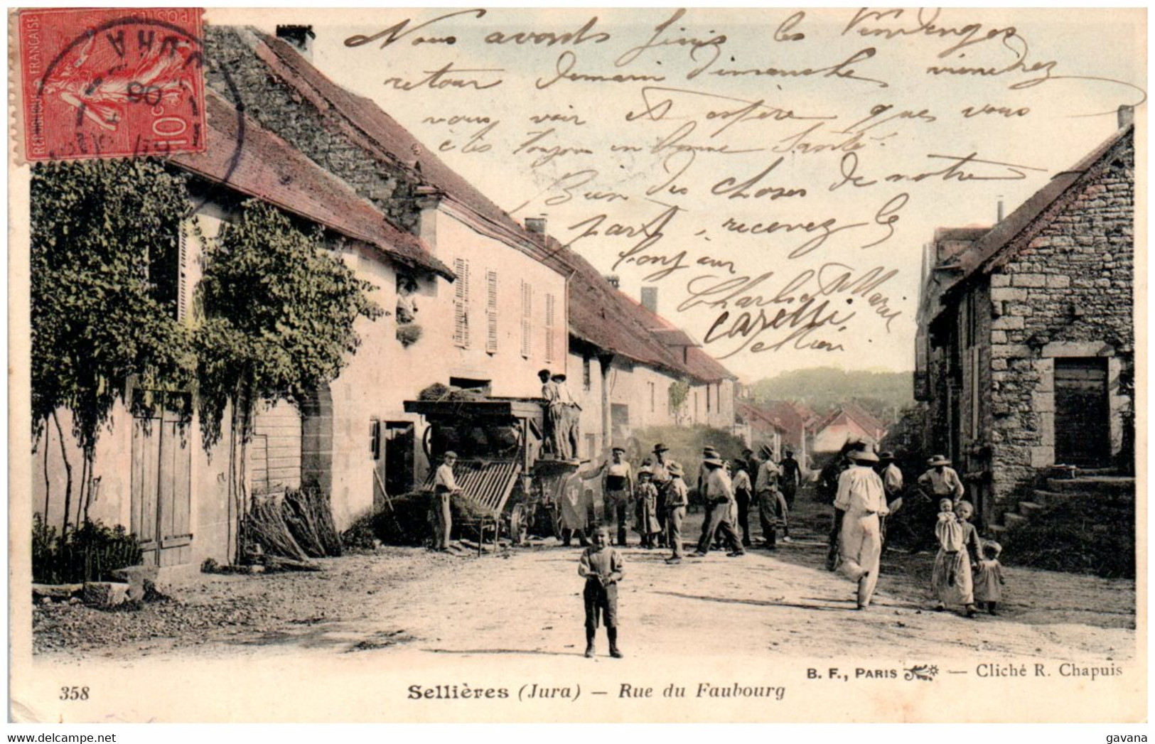 39 SELLIERES -Rue Du Faubourg - Sonstige & Ohne Zuordnung