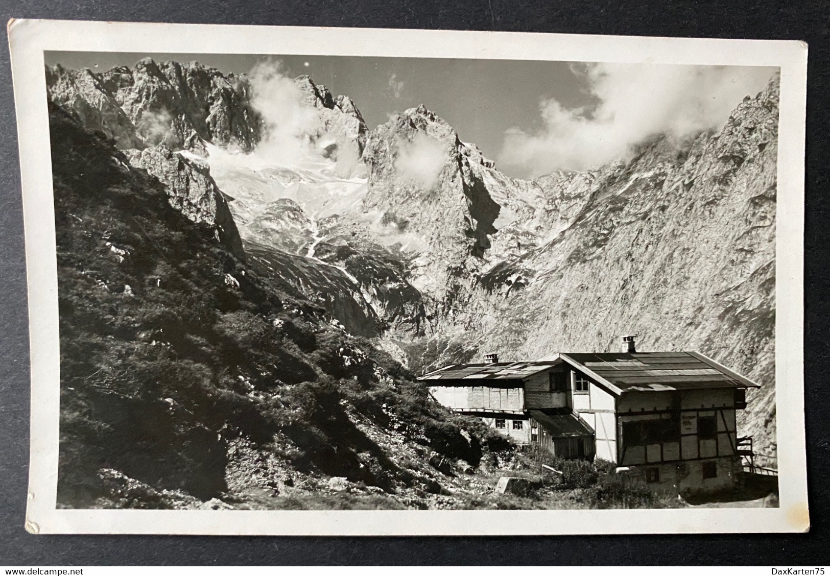 Höllental Knappenhütte Fotokarte Gestempelt In Weilheim - Weilheim