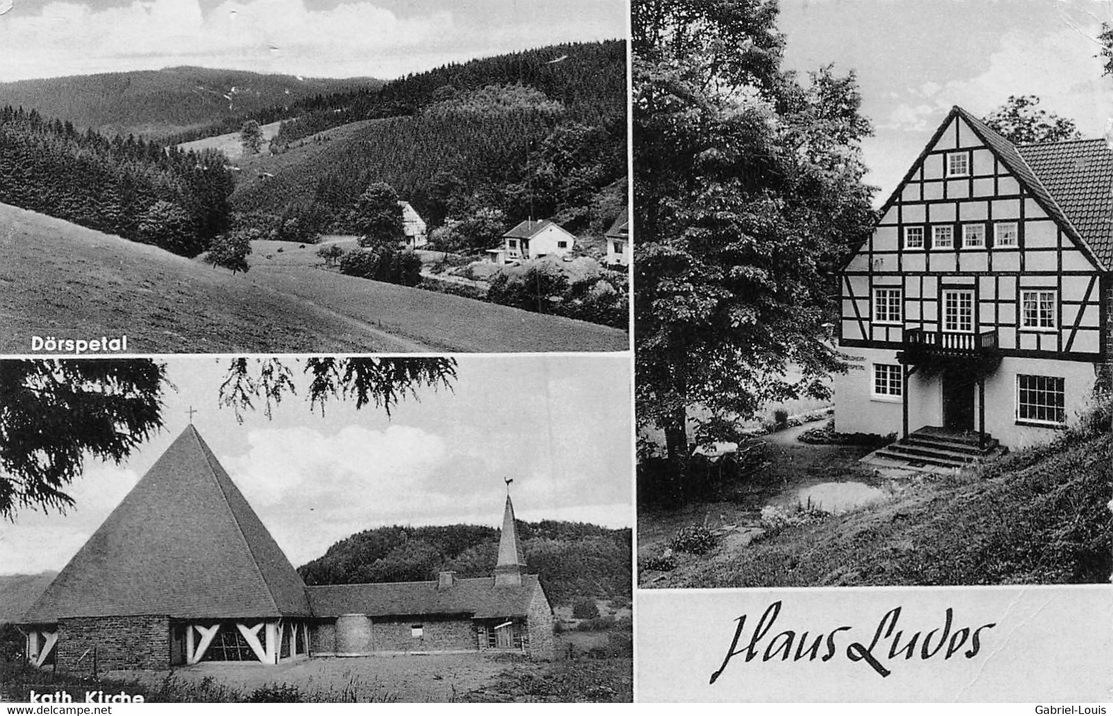 Haus Ludes - Dorspetal - Kath. Kirche - Bergneustadt - Bergneustadt