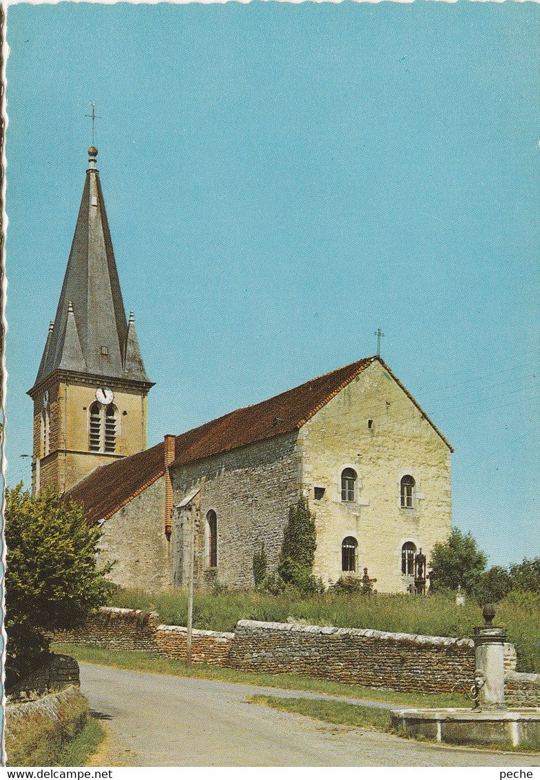 N°6537 R -cpsm Beaufort -l'église Et La Fontaine- - Beaufort