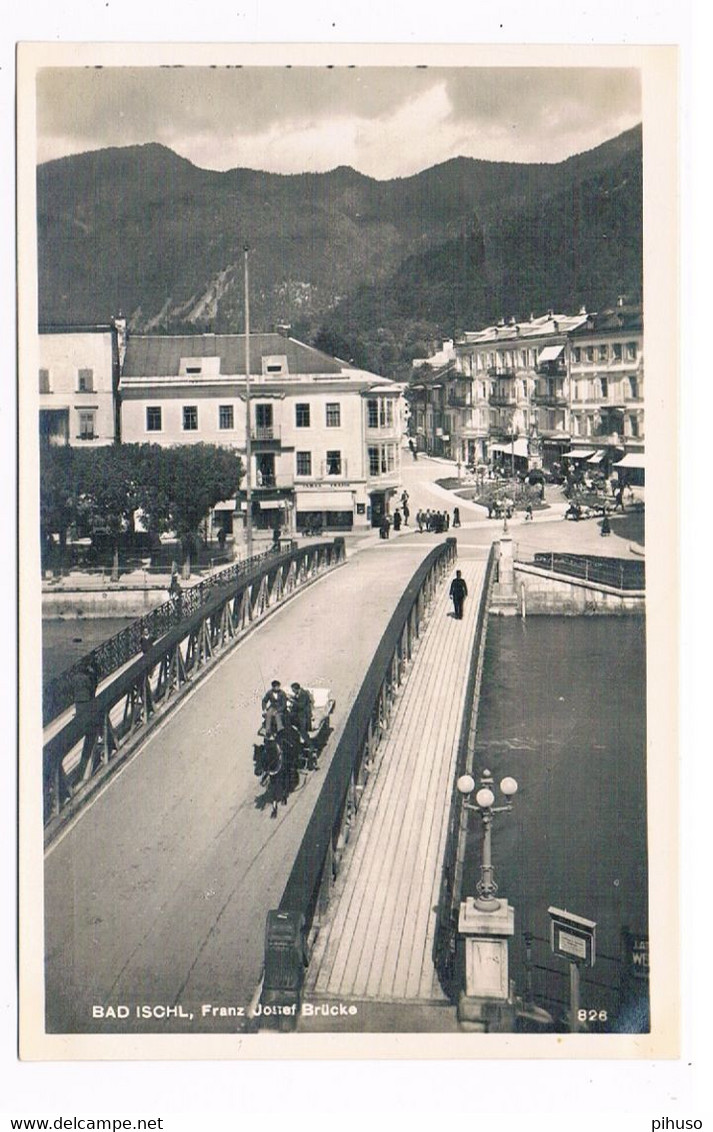 A-4509   BAD ISCHL : Franz Josef Brücke - Bad Ischl