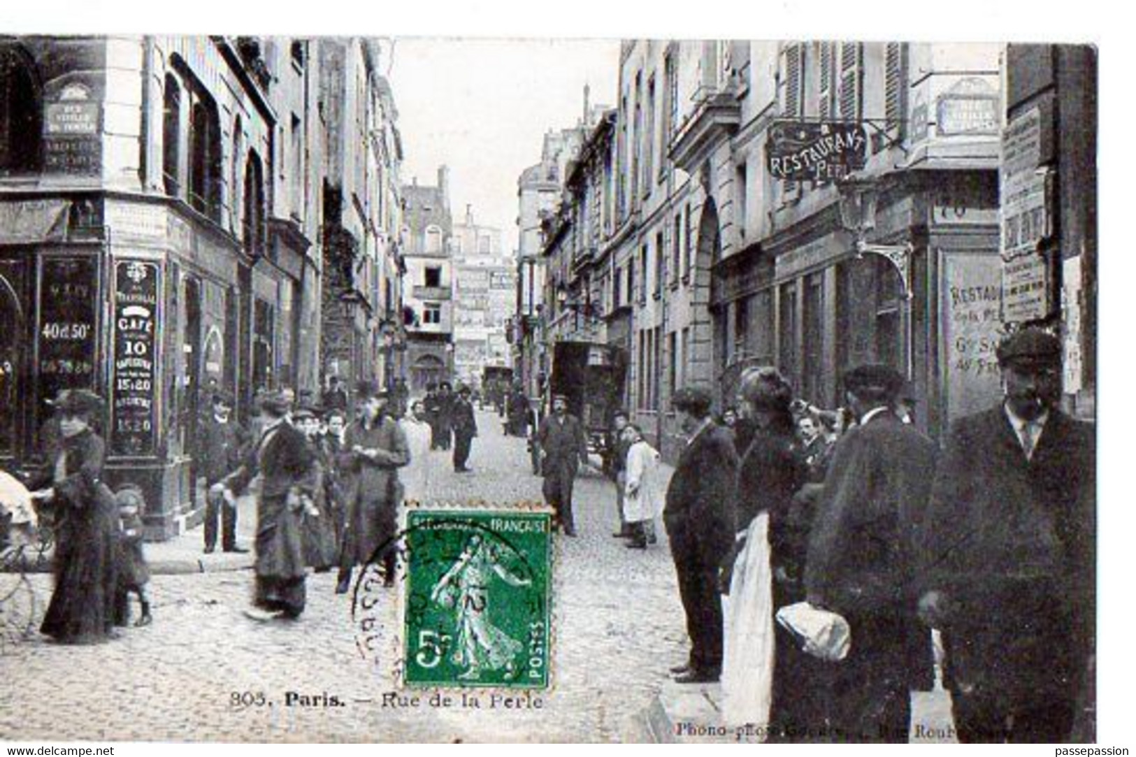 PARIS - Rue De La Perle - Paris (03)