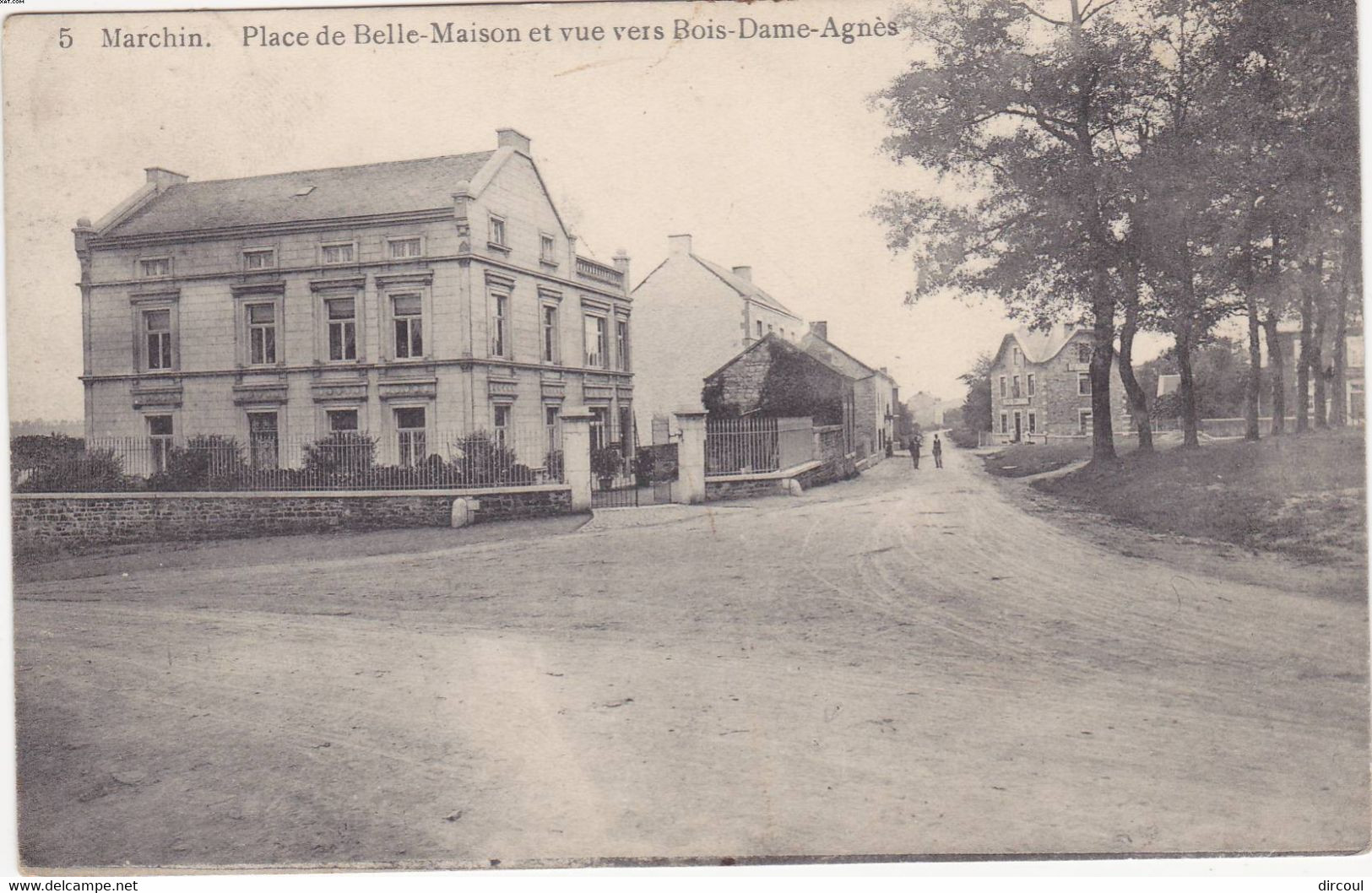 44254 -  Marchin  Place  De Belle-Maison  Et Vue  Vers Bois-Dame-Agnès - Marchin