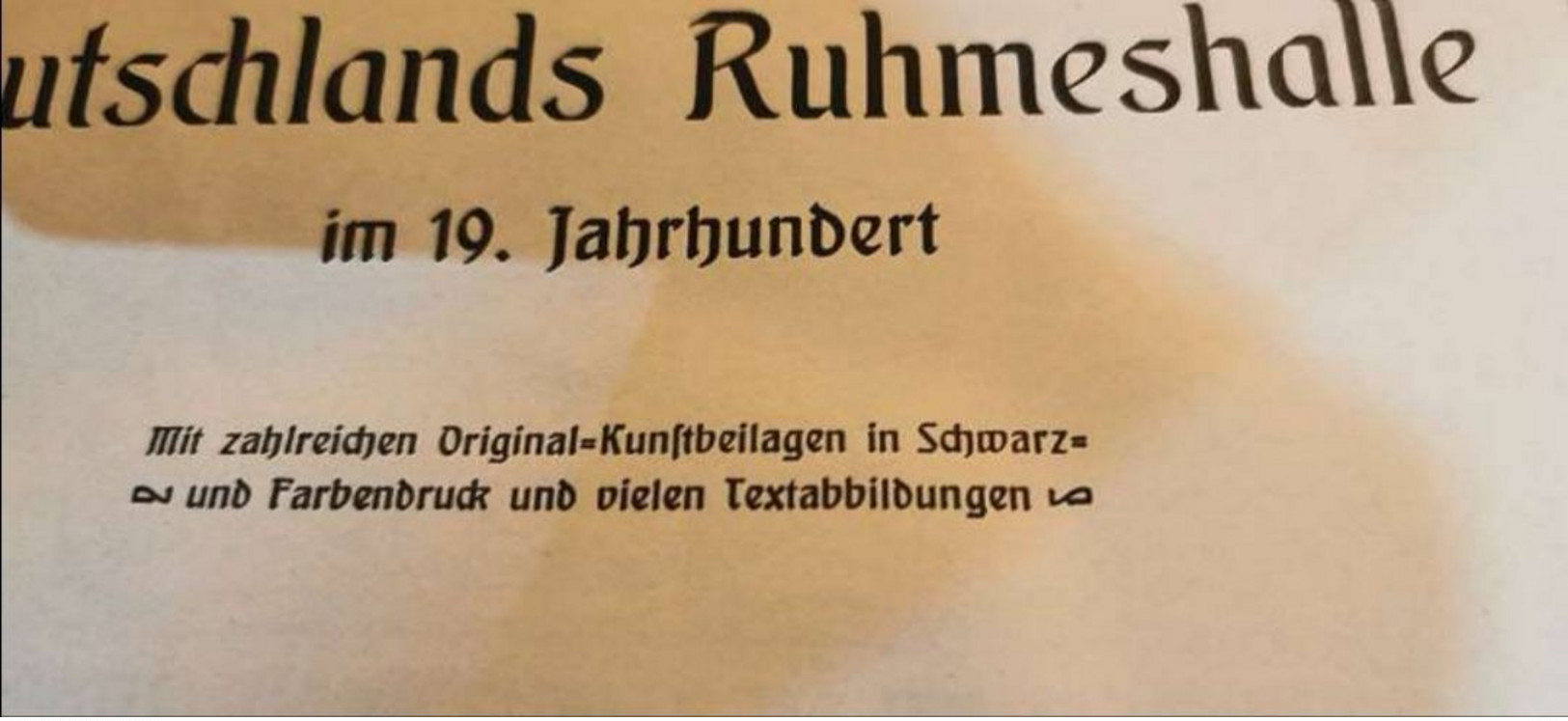 Deutschlands Ruhmeshalle Im 19 Jahrhundert Zwei Bände - Livres Anciens