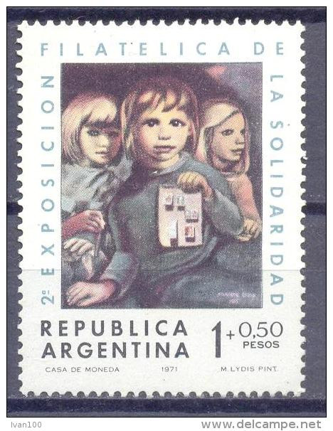 1971. Argentina, Mich.1117,  Philatelic Exhibition, 1v,  Mint/** - Unused Stamps