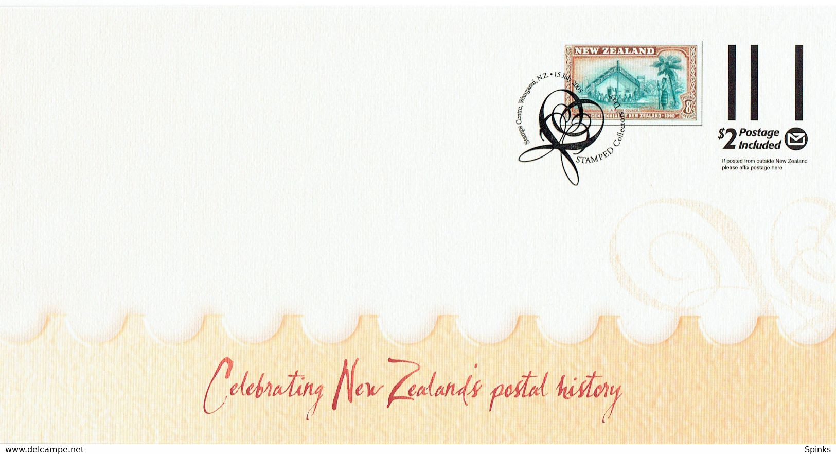 New Zealand 2005 Celebrating New Zealand Postal History U PSE - Entiers Postaux