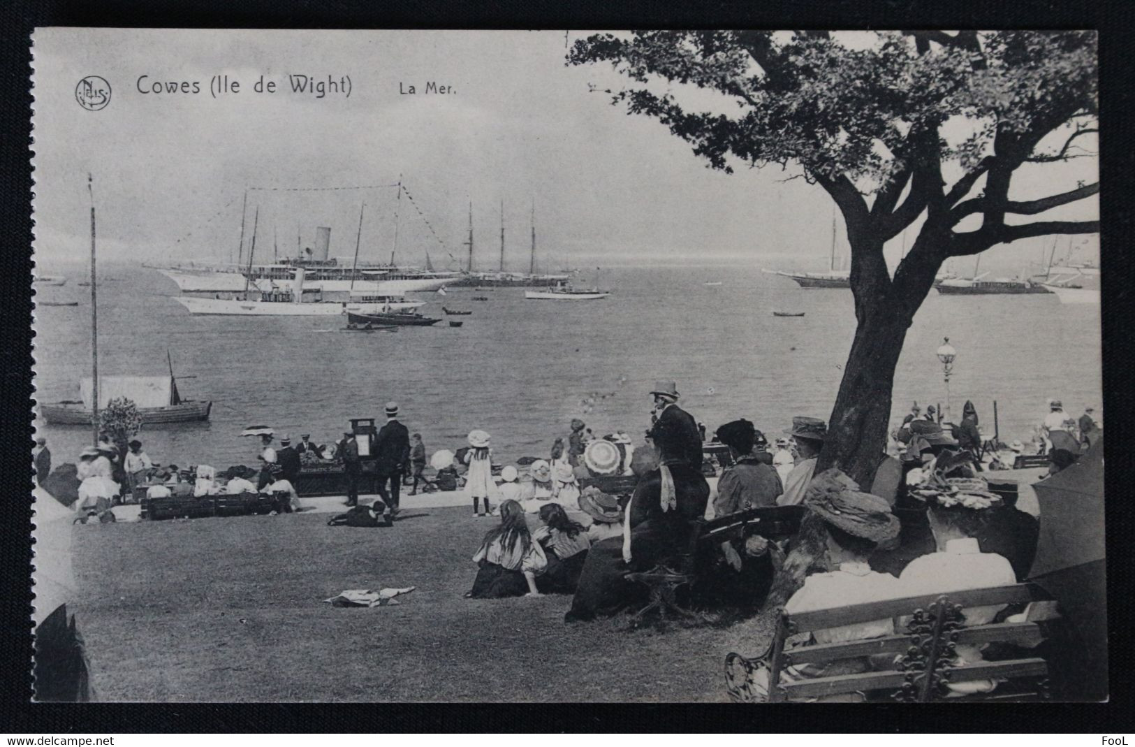 ENGLAND Cowes Isle Of Wight The Sea Royal Yacht Alberta Seaside View ANGLETERRE La Mer Bateaux - Cowes