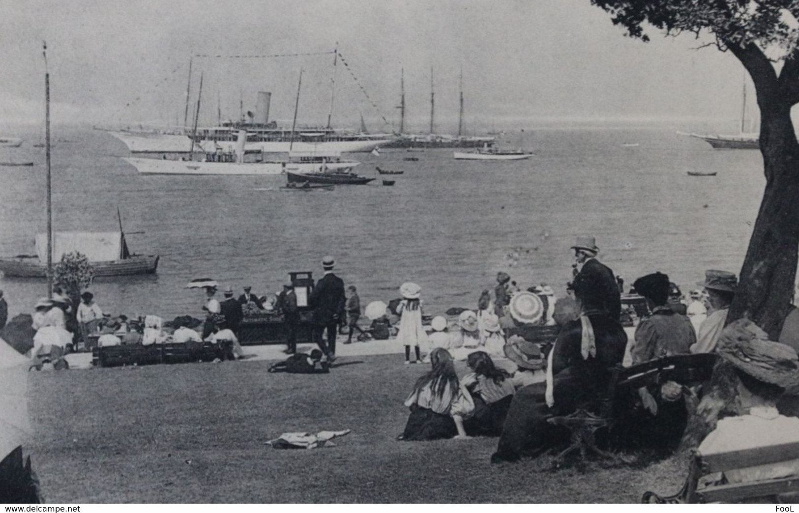 ENGLAND Cowes Isle Of Wight The Sea Royal Yacht Alberta Seaside View ANGLETERRE La Mer Bateaux - Cowes