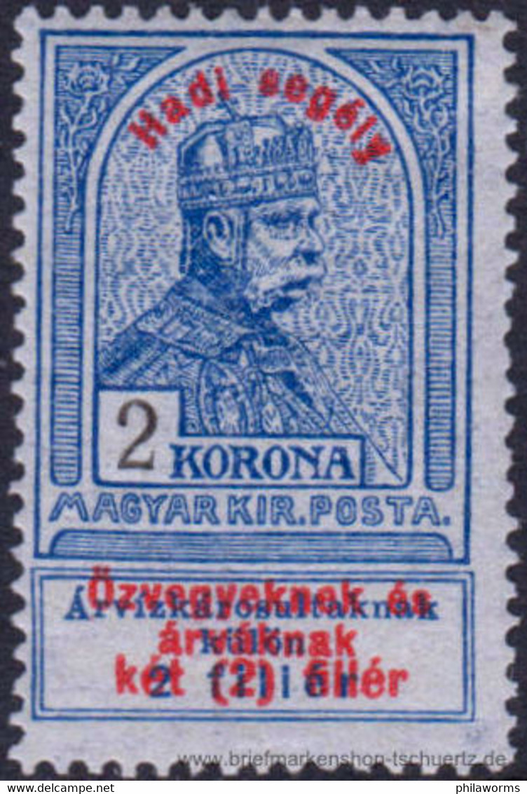 Ungarn 1914, Mi. 160 * - Unused Stamps