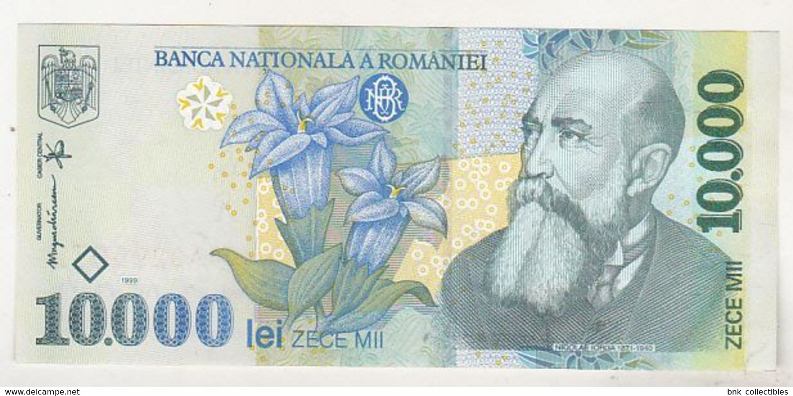 Romania 10000 Lei 1999 , Unc - Romania