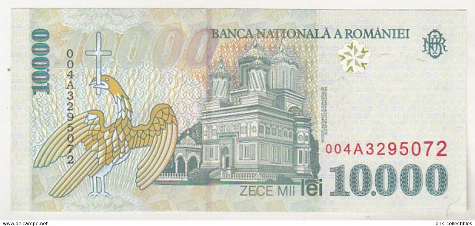 Romania 10000 Lei 1999 , Unc - Romania