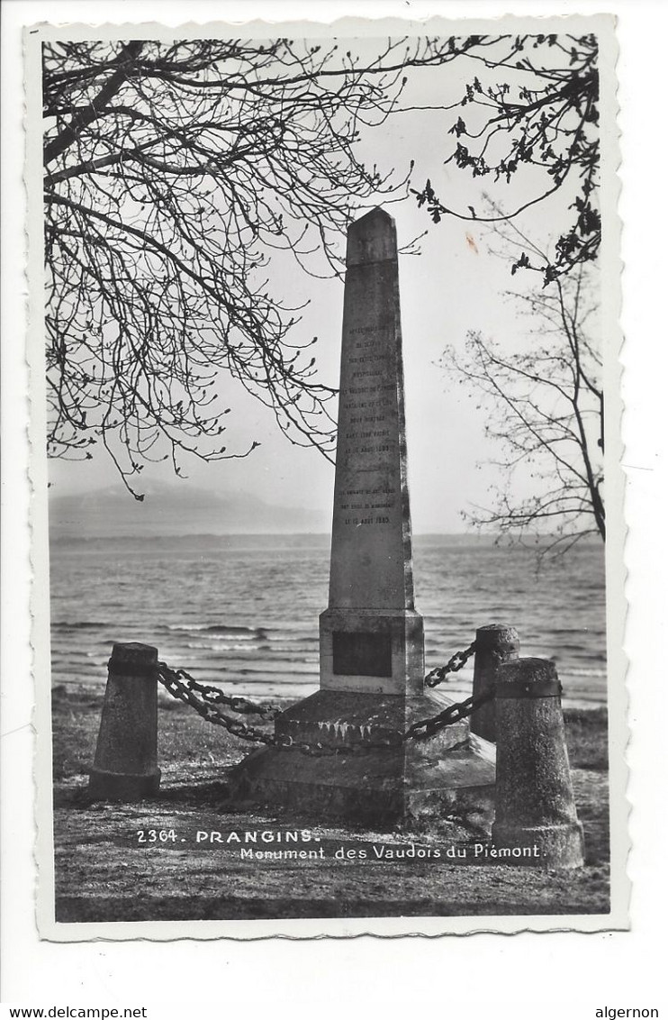 25872 -  Prangins Monument Des Vaudois Du Piémont - Prangins