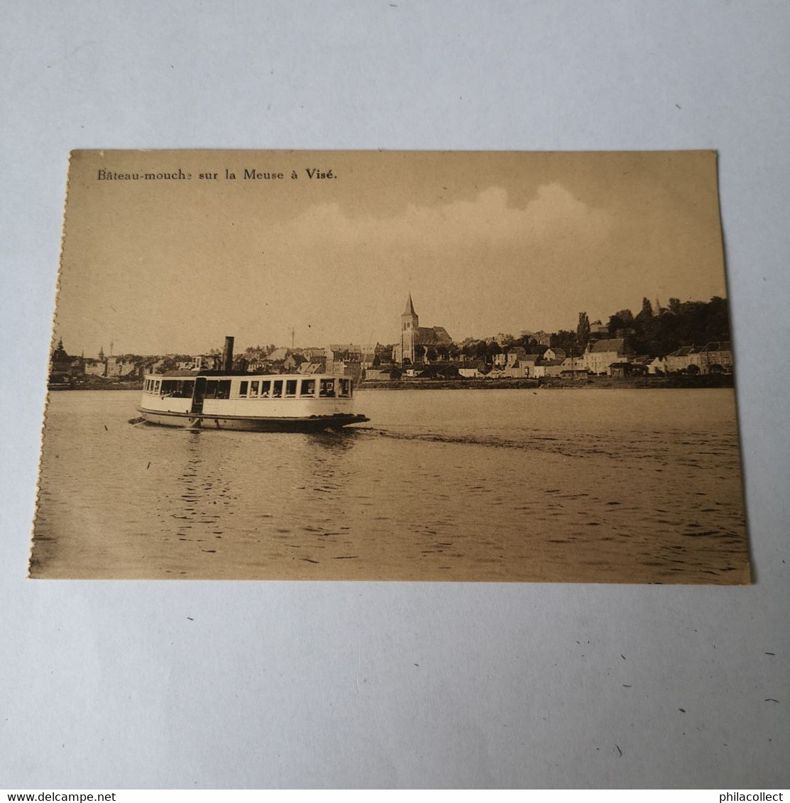 Vise // Bateau Mouche Sur La Meuse A Vise 19?? - Visé