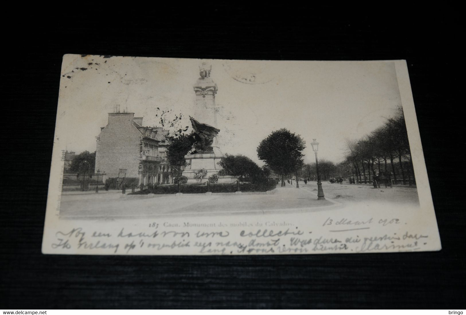 18375-         CAEN, MONUMENT DES MOBILES DU CALVADOS - 1902 - Caen