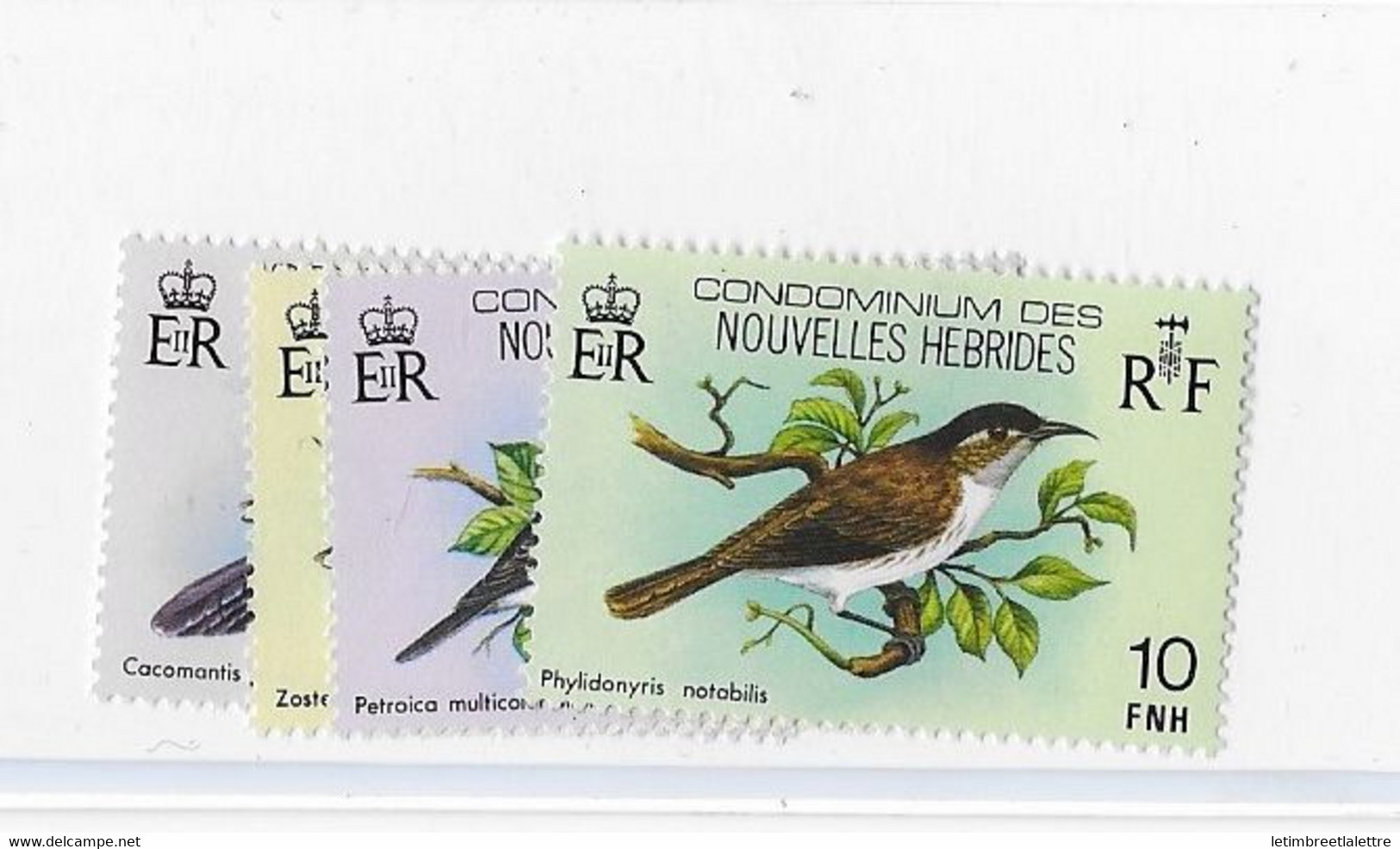 Nouvelles-Hébrides N° 575 à 578** - Unused Stamps