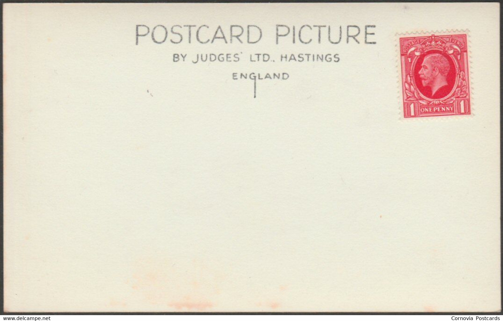 At Newquay, Cornwall, 1929 - Judges RP Postcard - Newquay